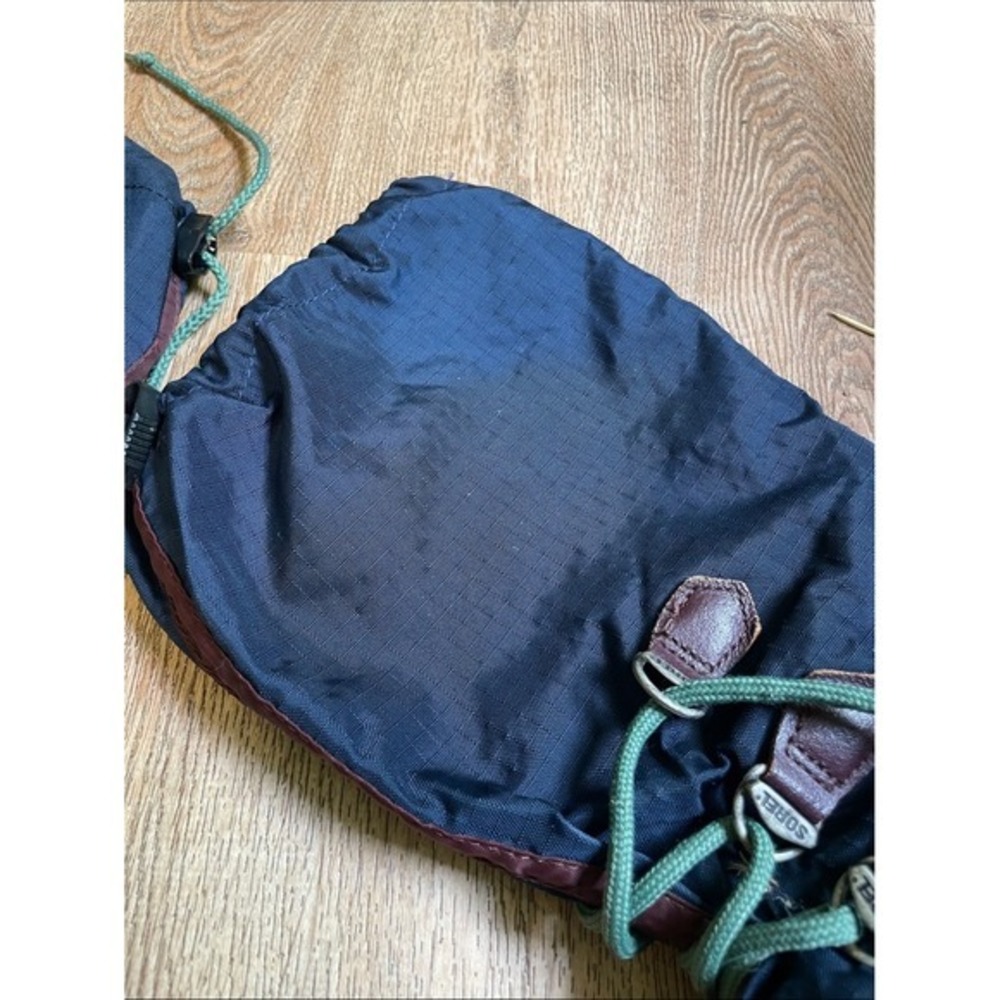 Sorel Winter Boots Ripstop Nylon Rubber Shell Size 8 Vintage Made in Canada - Picture 10 of 16